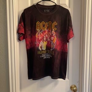 AC/DC Oversized Graphic Tee